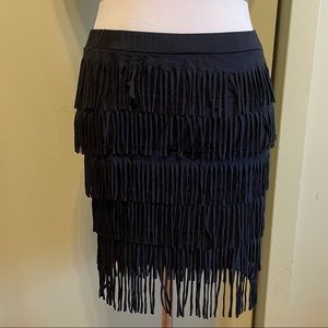 Fun & comfy fringe skirt